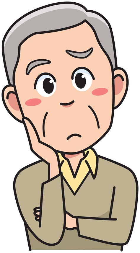 Man Thinking Clipart Cartoon Png Download Full Size Clipart Images