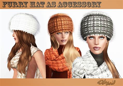 Furry Hat As Accessory The Sims 3 Catalog