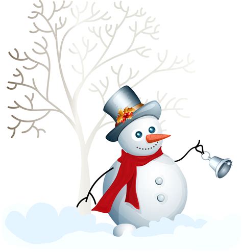 Clip Art  Image Christmas Day Snowman Snowman Png Download 4153