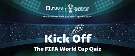Kick Off The Fifa World Cup Quiz