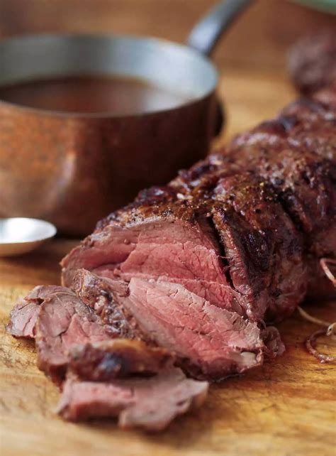 How to trim, tie, cook and once you remove the tenderloin from the oven and let it sit for the allotted amount of time, coat it with a mixture of fresh herbs and a dollop of homemade horseradish. Beef Tenderloin with Madeira Sauce | Recipe | Beef ...
