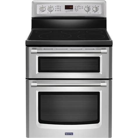 Maytag Met8720ds 30 Electric Smooth Top Range 67 Cuft Self Cleaning