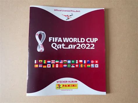 Panini Official Fifa Football World Cup Qatar 2022 Sticker Album And 6