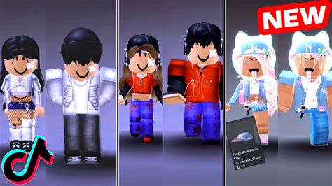 Roblox Couple Matching Outfits ️ Tiktok Compilation Youtube