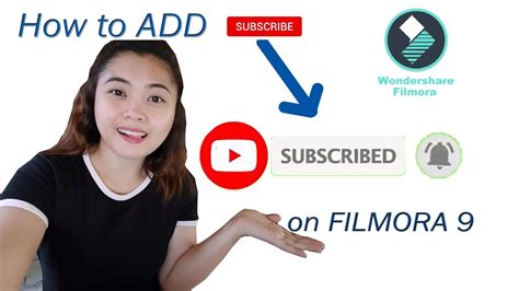 2020 How To Add Animated Subscribe Button On Your Videos Using Filmora