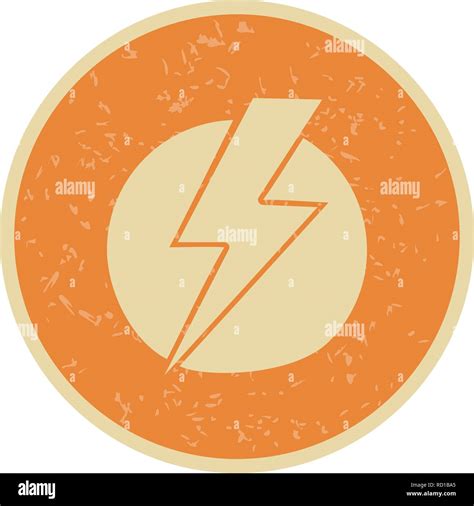 Electric Shock Vector Icon For Personal And Commercial Use Stock Vector