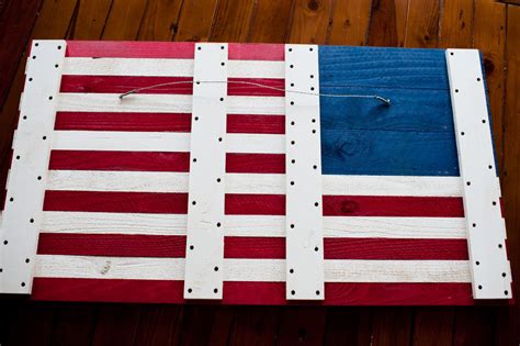American Wood Flag Patriot Wood