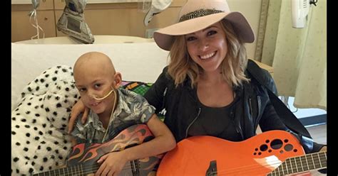 Watch 7 Year Old Cancer Patient Sing Fight Song With Rachel Platten