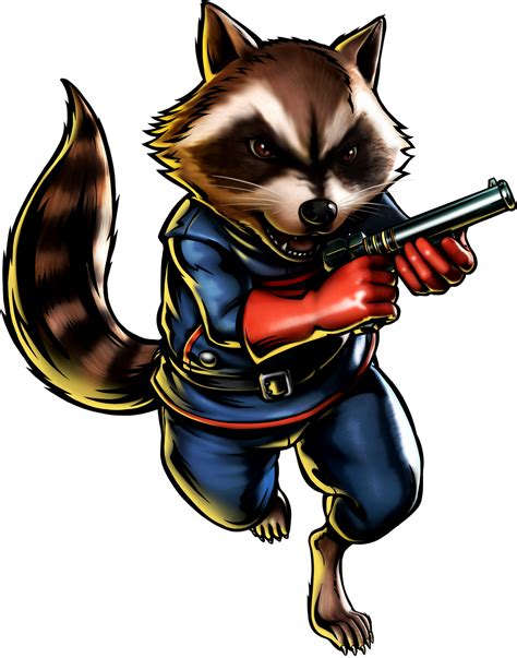 Rocket Raccoon Marvel Vs Capcom Vs Battles Wiki Fandom