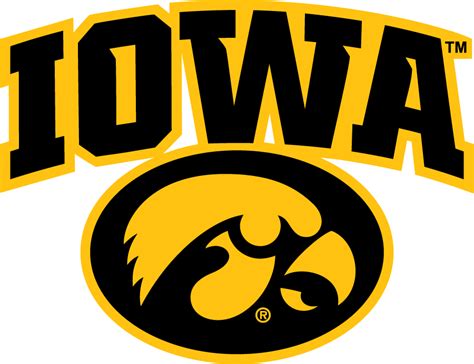 Iowa Hawkeyes Logo Secondary Logo Ncaa Division I I M Ncaa I M