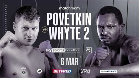 Even if you aren't a sky tv subscriber you can book and watch. Alexander Povetkin vs. Dillian Whyte 2 date, time, how to ...