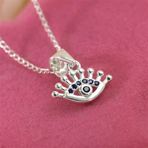 Evils Eye Cute Necklace Originalsilver Women S Fashion Jewelry