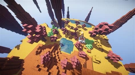 No Mans Sky Floating Island Minecraft Map