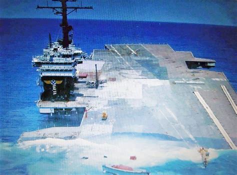 This Is The Only Photo Of A Us Navy Supercarrier Being Sunk Updated
