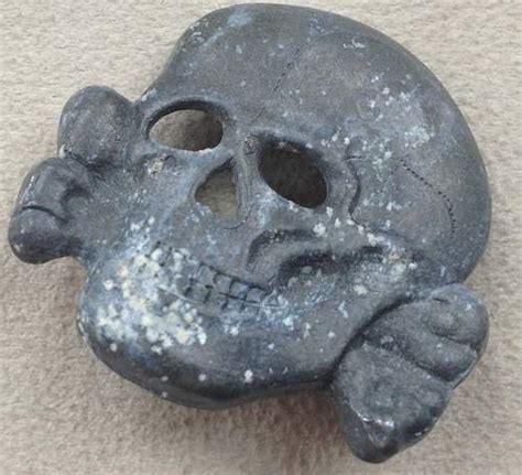 Ss Metal Skull From Assmann Marked Gesgesch