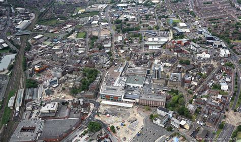 Blackburn Lancashire From The Air Aerial Photographs Of Great Britain