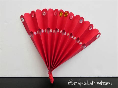 Chinese Paper Fan Craft Chinese New Year Craft Archives Et Speaks From