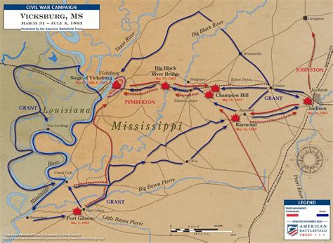 The Vicksburg Campaign Approaching The Bastion City American