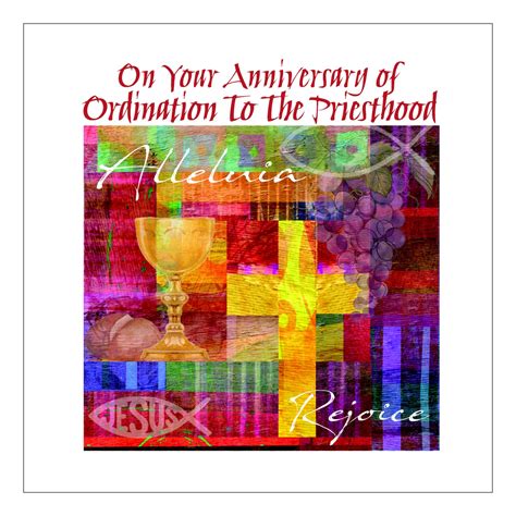 Priest Ordination Anniversary Card Etsy Uk