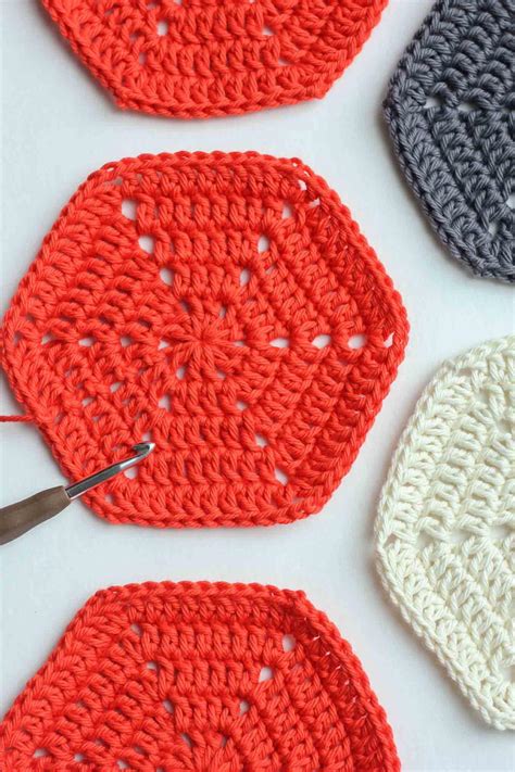 How To Crochet A Basic Hexagon