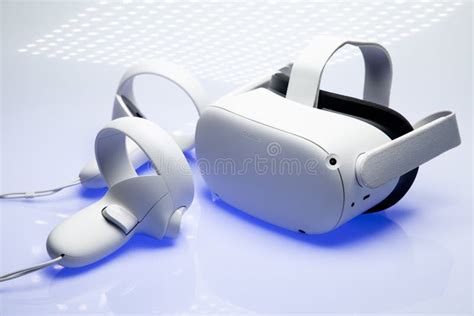 oculus quest 2 virtual reality headset stock image image of cyber computer 206734231