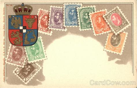 Romanian Stamps Stamp Postcards