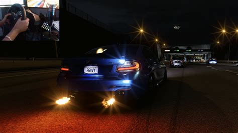 BMW M235i BMW M3 Swerving Through HEAVY Traffic Assetto Corsa