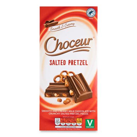 Salted Pretzel Chocolate 200g Choceur Aldi Ie