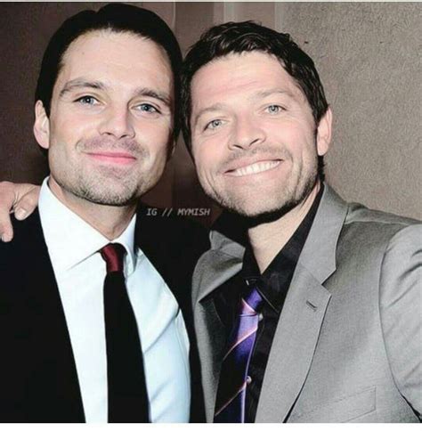 sebastian stan and misha collins to much blue i s2g they have the sky ocean… misha collins