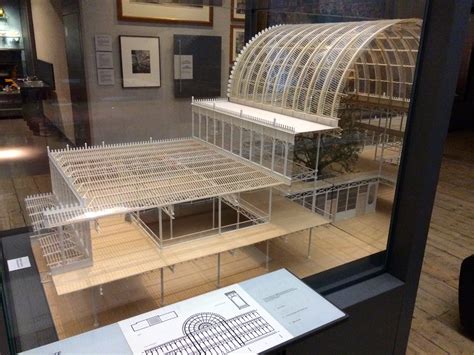 Model Of Crystal Palace For The 1851 Great Exhibition In London Hyde