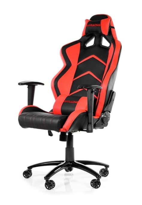 Akracing Player Gaming Chair Black Red Ергономичен геймърски стол