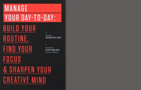 Book Review Manage Your Day Blank Space