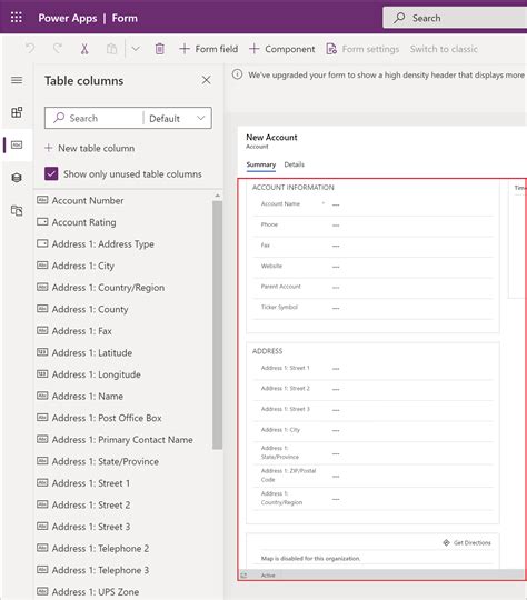 Example Create And Customize A Model Driven App Form Power Apps Microsoft Learn