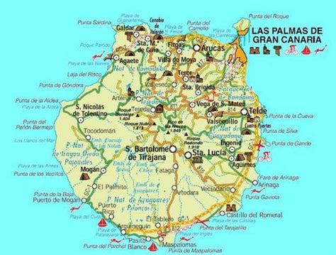 Las Palmas De Gran Canaria Mapa Mapa