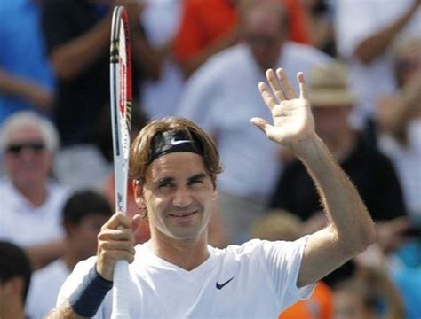 Poza Zilei 19 August 2012 Roger Federer Zâmbește Din Nou Tenis