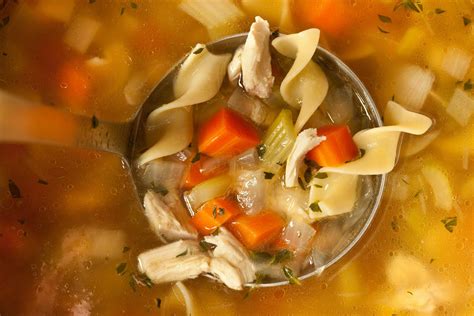 I didn't catch this item my first pass through the section because it was located in the bottom of. Easy Chicken Noodle Soup from a Leftover Roasted Chicken ...
