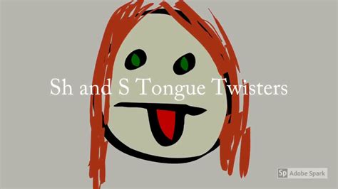 Tongue Twisters S And Sh Sounds Beginner English Youtube