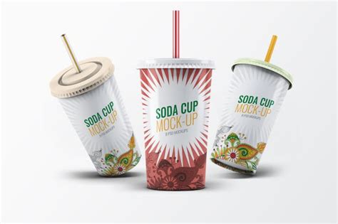 Soda Cup Mock Up By L5design On Envato Elements