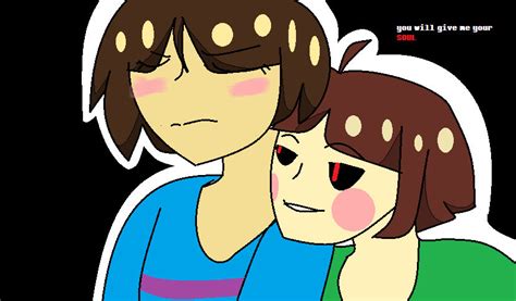 Undertale Charaxfrisk Give Me Your Soul By Bisexualnerd On Deviantart