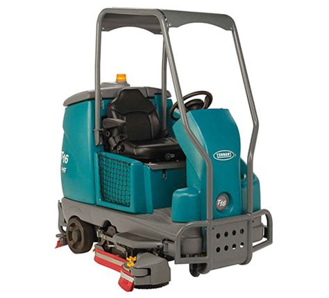 Tennant T16 Ride On Floor Scrubber Commercial Cleaning Equipment