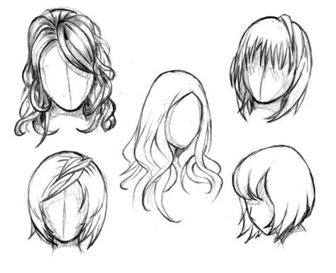 Hair 2 Manga Hair How To Draw Hair Anime Character Drawing