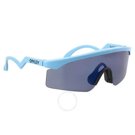 Oakley Razor Blades Ice Iridium Blue Men S Sunglasses Oak Oo9140 914016 31 Oakley Sunglasses