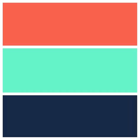 25 Bästa Coral Color Schemes Idéerna På Pinterest Färgkombinationer