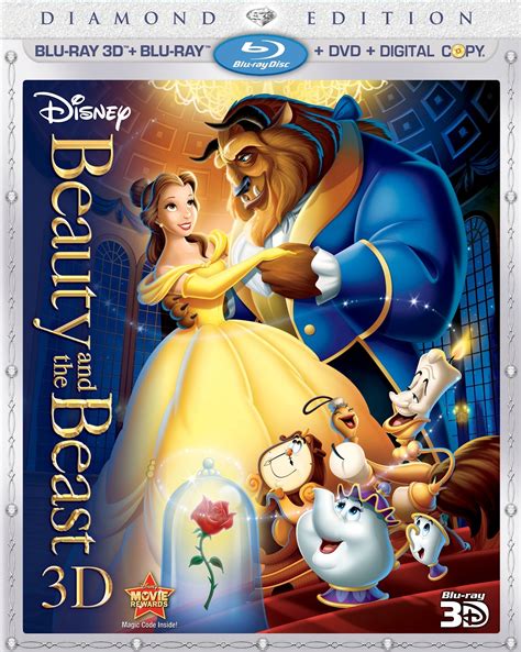 Beauty And The Beast D Diamond Edition Blu Ray Detailed