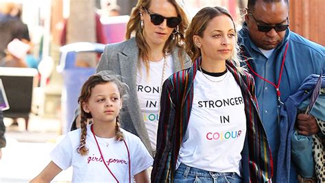 nicole richie shares rare photo of daughter harlow on mother s day hollywood life