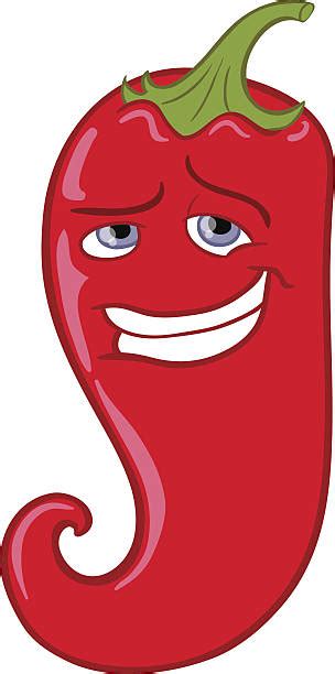 Best Smiling Red Chili Pepper Cartoon Mascot Character Illustrations