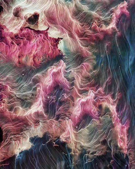 I Create Colorful Abstract Images That Look Like Celestial Dreams