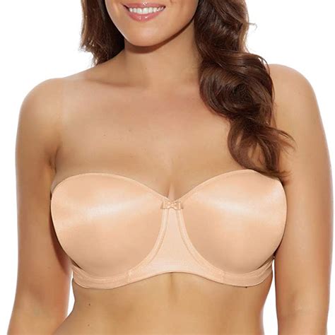Nude Smoothing Underwired Foam Moulded Strapless Bra Brandalley