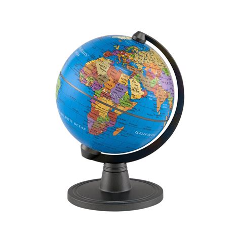 World Globe Model Mini Ocean Maps Children Study Geography Classic