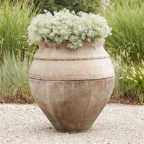 Molded From Reconstituted Stone This Elegant Urn Is Exceptionally